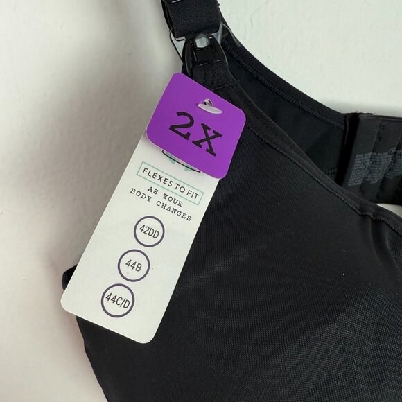 NWT Playtex Maternity & Nursing Shaping T-Shirt Wirefree Bra Black Size 2XL XXL - Picture 3 of 13